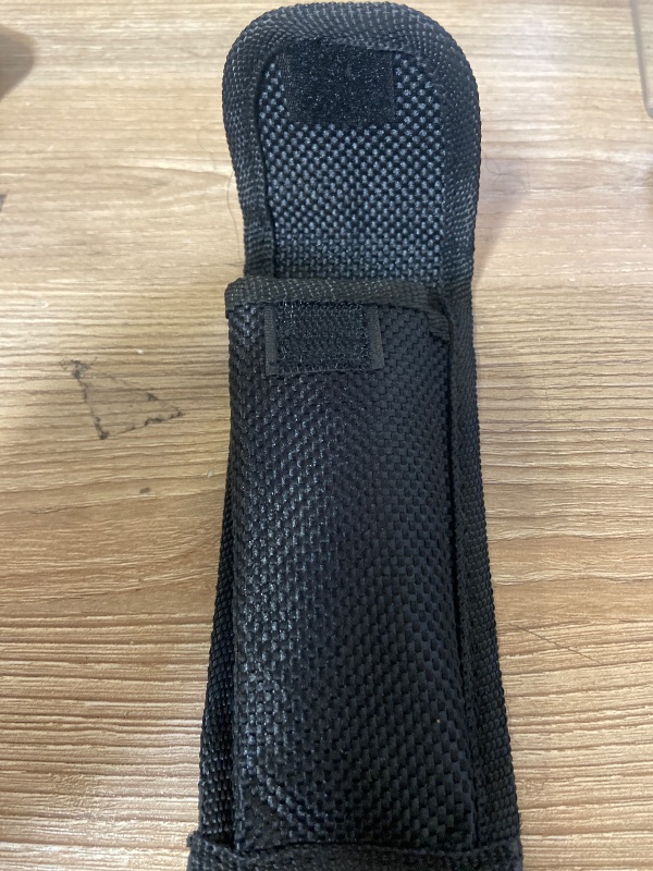 Photo 1 of 1pc Nylon Pouch Sheath Black Closure Case Portable Storage Pocket Outdoor Oxford Textile Bag for Plier Tool
