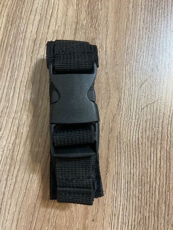 View 5 of *4.5in 2PK Black tactical pouch, often used as a sheath for Out-the-Front (OTF) automatic knives or similar tools.