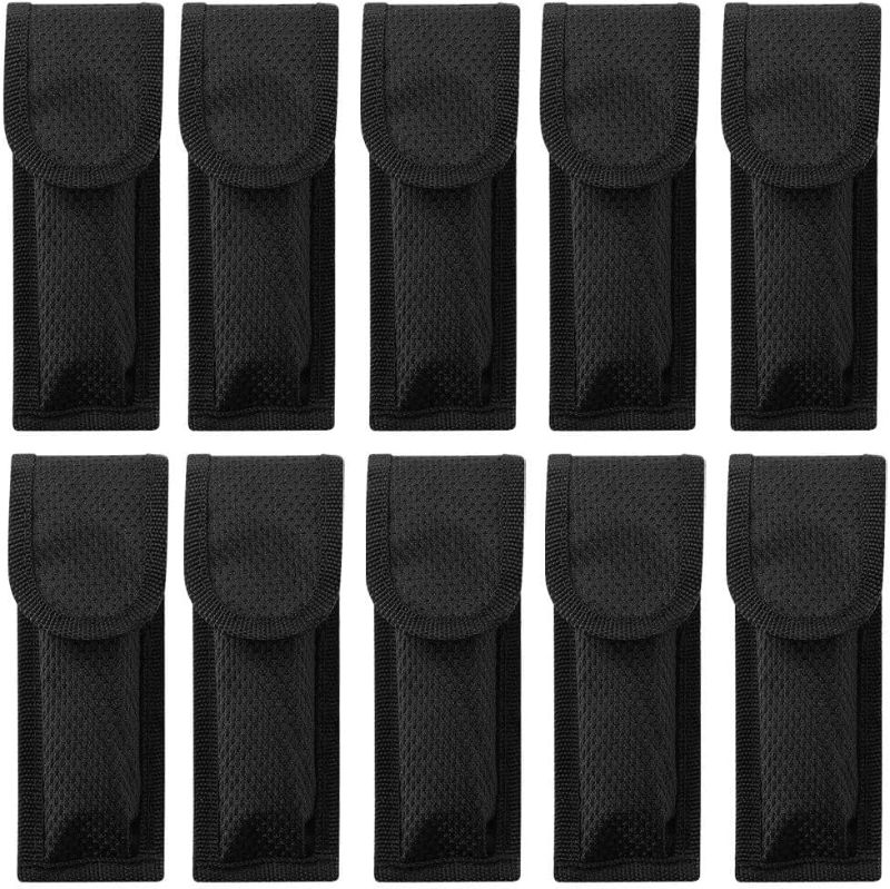 Photo 1 of 10-PACK Nylon Folding Blade Knife Belt Sheath for Pocket Knives