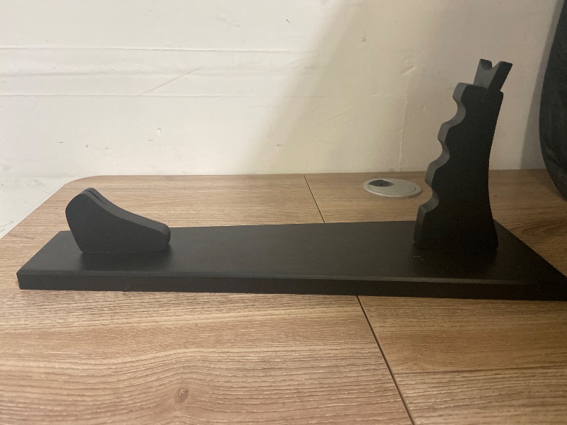 Photo 1 of Black Wood Stand Display For a Fantasy Scorpion Sword Stainless Steel Blade