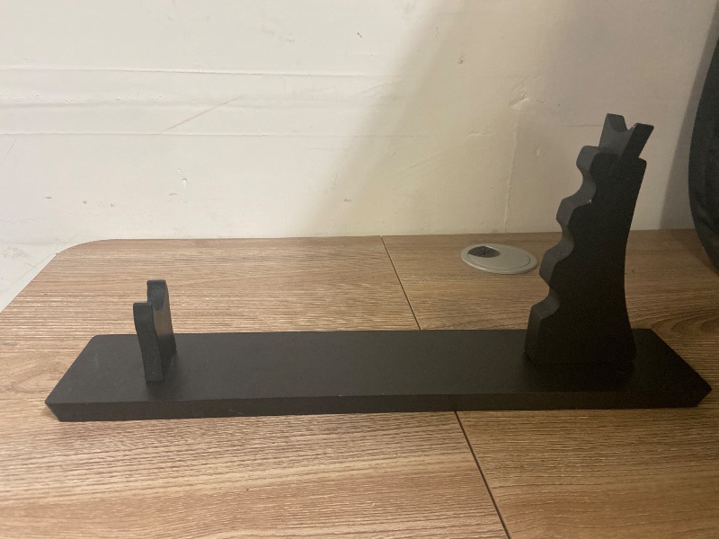 Photo 1 of Black Wooden Stand Display For Fantasy Edge Stainless Steel Dragon Axe