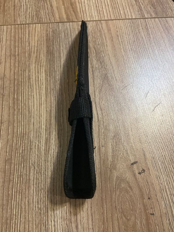 Photo 1 of *8in Hunter Outdoors branded sheath is constructed from durable black nylon material.