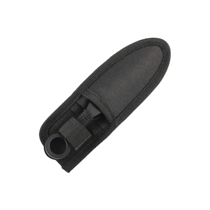 Photo 1 of *8in 2 Pack black nylon sheath designed for fixed-blade knives, often included with sets like the Perfect Point throwing knives