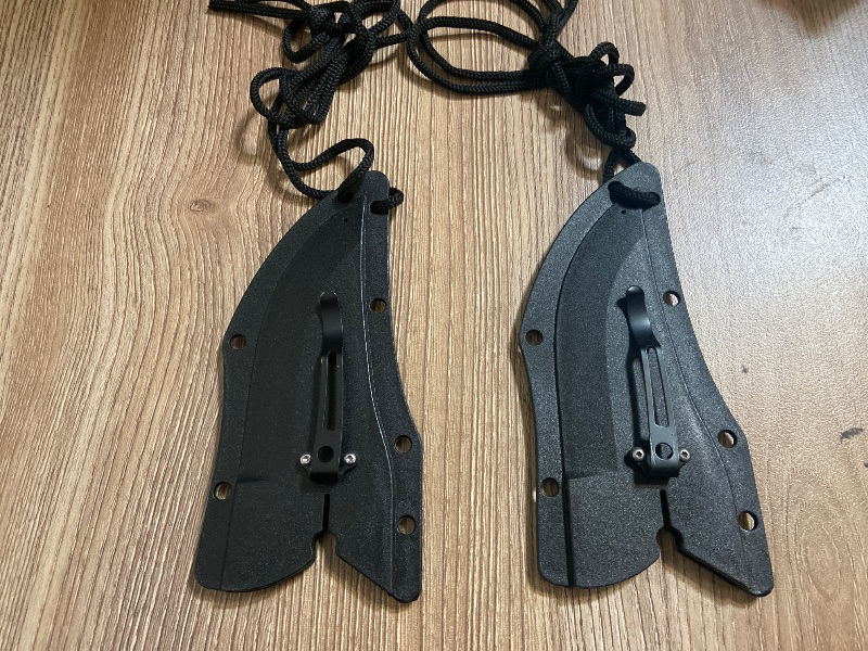 Photo 1 of 2pack  Kydex sheath for a Bastinelli Creations Mako fixed blade knife