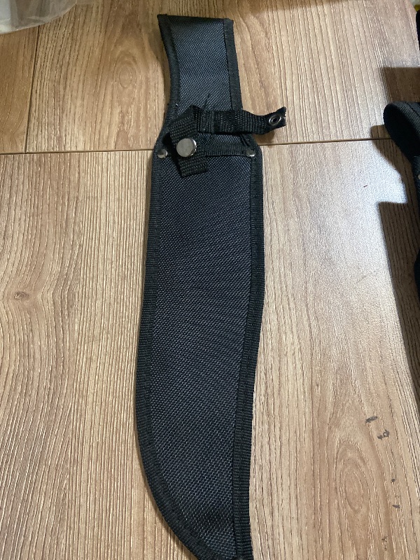 Photo 1 of 3 pack Black nylon sheaths are designed for secure carry and protection of fixed-blade knives