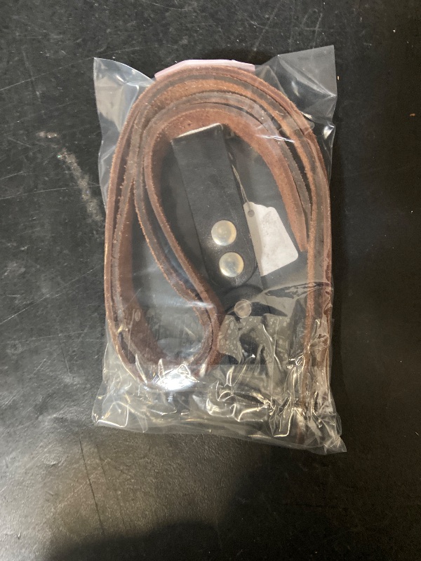 Photo 1 of 3pack belt straps resemble items like the HideAndHome handmade vegetable-tanned leather belt, which is designed without a permanent buckle for interchangeable use
