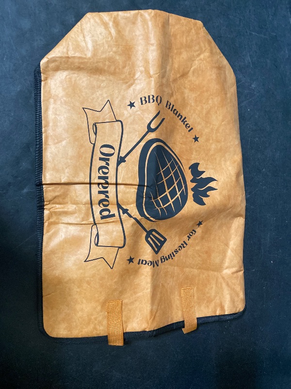 Photo 1 of BBQ Blanket for Resting Meat, 21'' Reusable Grilling Insulated Meat Resting Bag with Wide Mouth for Brisket Turkey Pork Shoulder Beef Men Dad Christmas Stocking Stuffers Gift Smoker Accessories