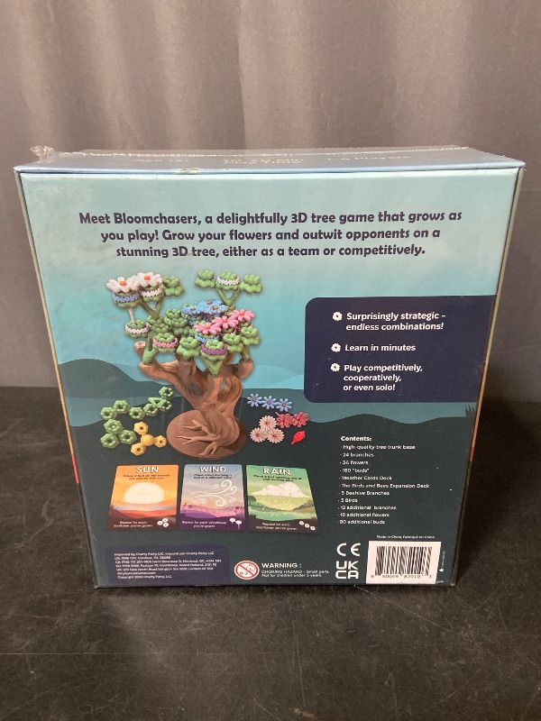 Photo 1 of 3D Flower Stacking Tree Building Board Game for Families and Adults, Light Strategy, Beautiful, Fun & Competitive, Base Game + Expansion, 1-6 Players, Age 12+