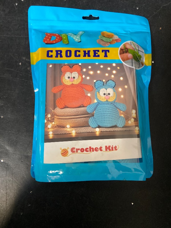 Photo 1 of DIY Crochet Kit - Blue Garflied