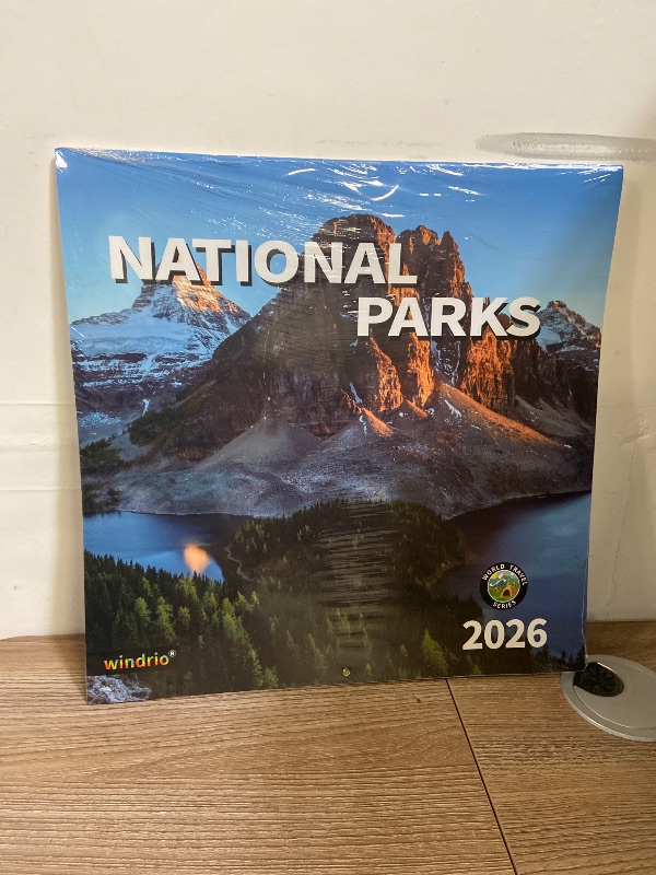 Photo 1 of 2026 Wall Calendar,Calendar 2026, November 2025 - December 2026, Wall Calendar National Parks, 12" x 24" Opened,Full Page Months Thick & Sturdy Paper for Calendar Organizing & Planning