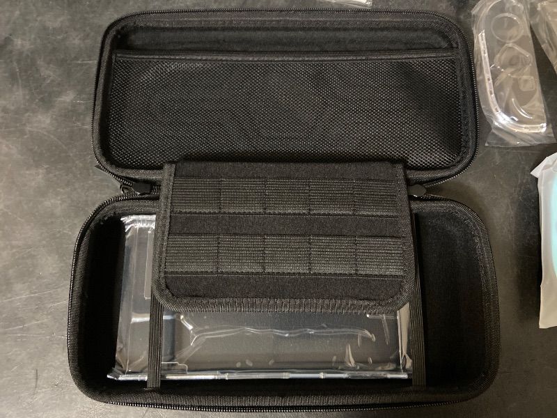 Photo 1 of AKNES Switch 2 Accessories Bundle Kit, Carrying Case for Nintendo Switch 2 (2025), Clear Slim Dockable Protective Case, Silicone and PC JoyCon Case Cover, Glass Screen Protectors, Thumb Grip Caps
