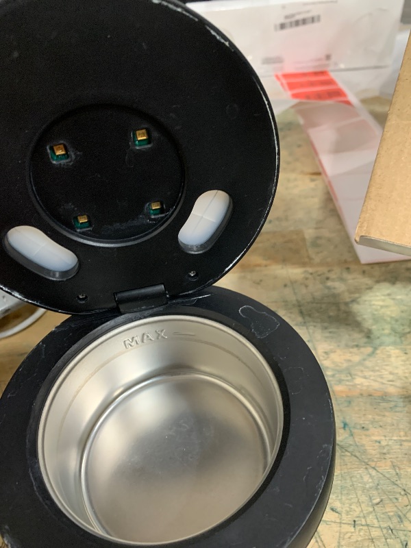 Photo 1 of **does not power on **Dental Ultrasonic Retainer Cleaner Machine: 45kHz Dental Cleaning Pod for Denture, Mouth Guard, Night Guard, Aligner, Braces, Toothbrush Head & Jewelry, UV Cleaner with Digital Timer & 4 Modes, Black