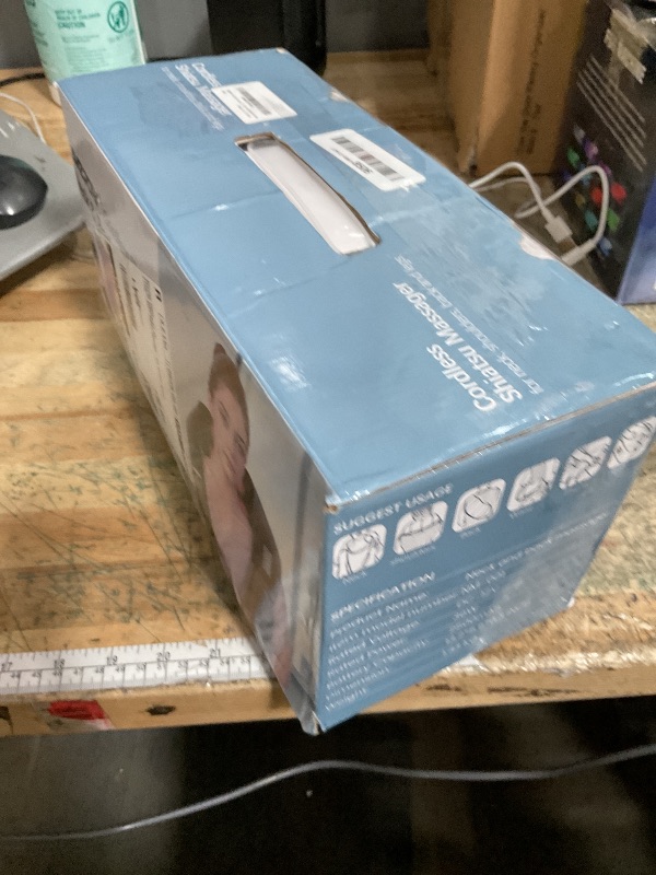Photo 1 of **FOR PARTS ONLY/ NON-FUNCTIONAL** AMZPONY® Cordless Neck Massager for Pain Relief Deep Tissue, Rechargeable Shiatsu Neck and Back Massager with Heat Kneading Shoulder Massage for Body Muscle Pain Relief,Gifts for Dad Mom Friends