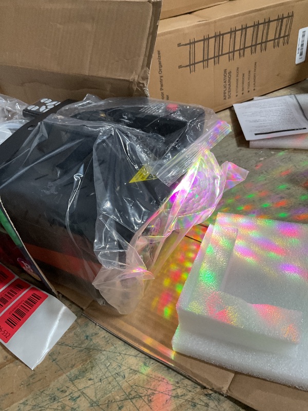 Photo 1 of 1200W Fog Machine, Halloween Smoke Machine Fog with Disco Ball Lights, 6000CFM with 13-Color LED Effects, Wired And Wireless Remote Controls, Ideal for Indoor, Outdoor, Wedding, Parties, and DJ Stage