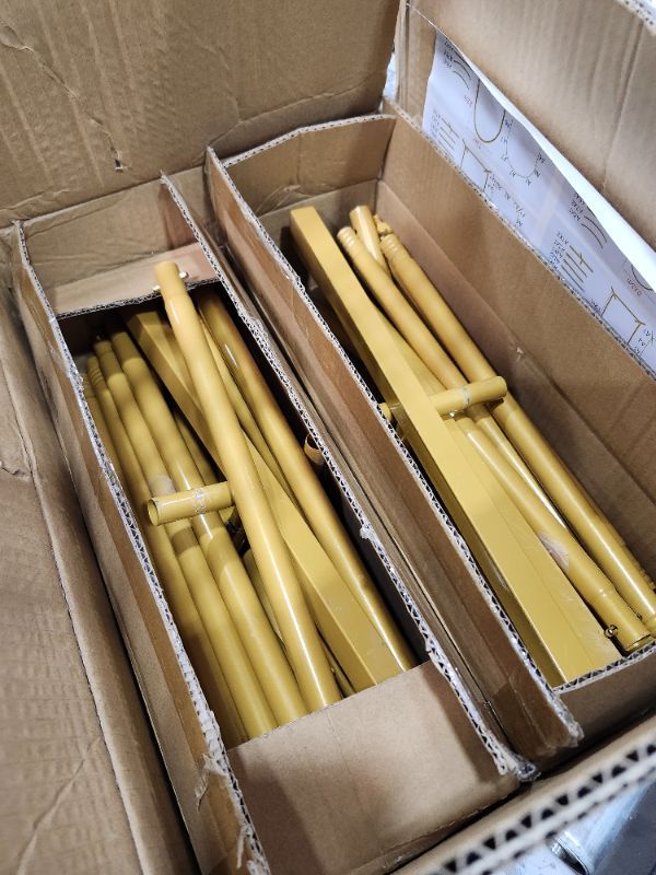 Photo 1 of ****************MISSING 1 OF THE ARCHES***********
YAYOYA Metal Arch Backdrop Stand, Set of 3 (6/6.6/7.2 ft) Wedding Arched Frame with 12 Ground Nails, Stable Arched Background Stand for Wedding, Baby Shower, Birthday Party, Photography, Gold