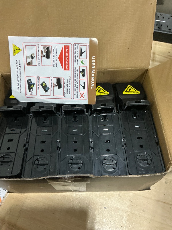 Photo 1 of 20 Pack Mouse Traps Indoor for Home,Mice Traps for House,Reusable Mouse Trap That Work,Small Mice Catchers for Home Indoor, Quick Set Mousetraps Effective