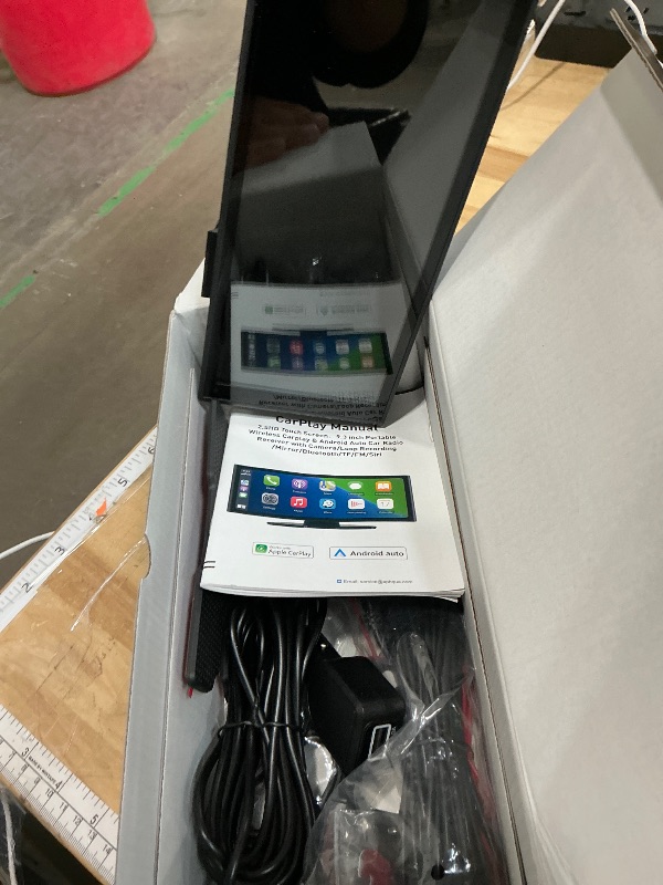 Photo 1 of [Car Tablet 2025] 9.26" Apple Carplay&Android Auto with 4K Front Dashcam+1080P Reverse Camera,Car Play Screen-Super Link,Bluetooth,G-Sensor,Dual Loop Recording,Mirror Link for 99% car