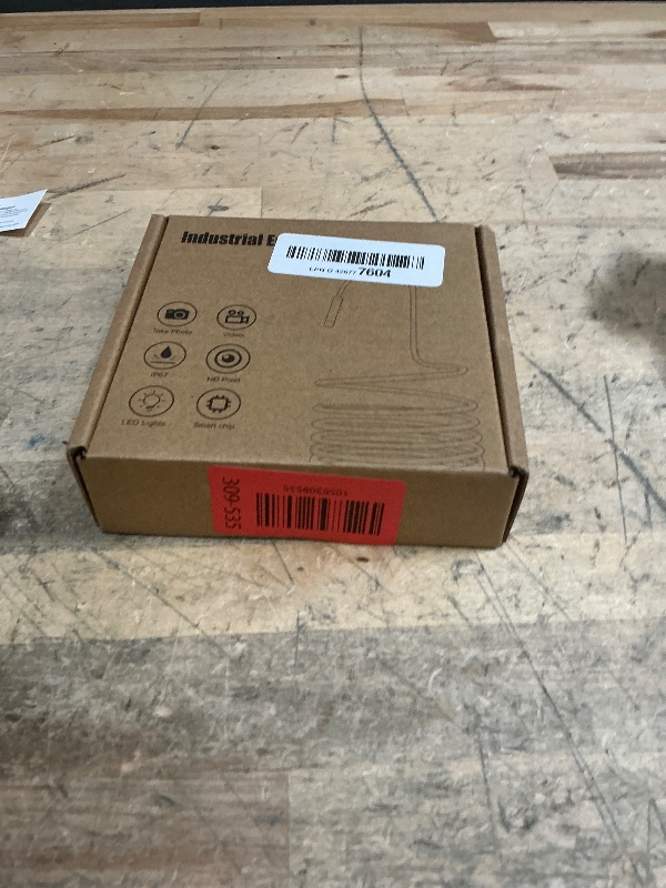 Photo 1 of [Dual-Lens] Endoscope Camera with Light, 1920P HD Borescope with 8+1 Adjustable LED Lights, IP67 Waterproof 16.5FT Semi-Rigid Snake Cord Inspection Camera for iPhone, iPad and Android Phone (Type C)