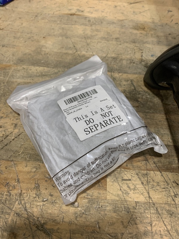 Photo 1 of ***MISSING PIECES*** Boao 20 Pieces 3 Ring Metal Loose Leaf Binders Book Rings Snap Split Hinged with 20 mm Inner Diameter for DIY Travel Diary, Photo Album, Binding Spines Combs (Silver)