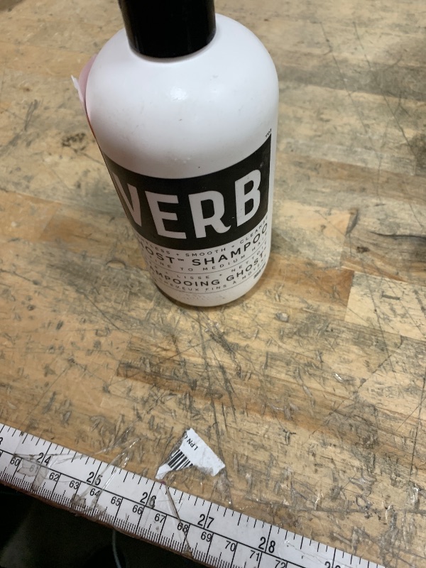 Photo 1 of ***SHAMPOO ONLY*** VERB Ghost Shampoo & Conditioner Duo Set, 12 fl oz, Infused with Moringa Oil -Cleanses + Moisturizes Fine and Weighed Down Hair - Vegan, No Parabens or Harmful Sulfates