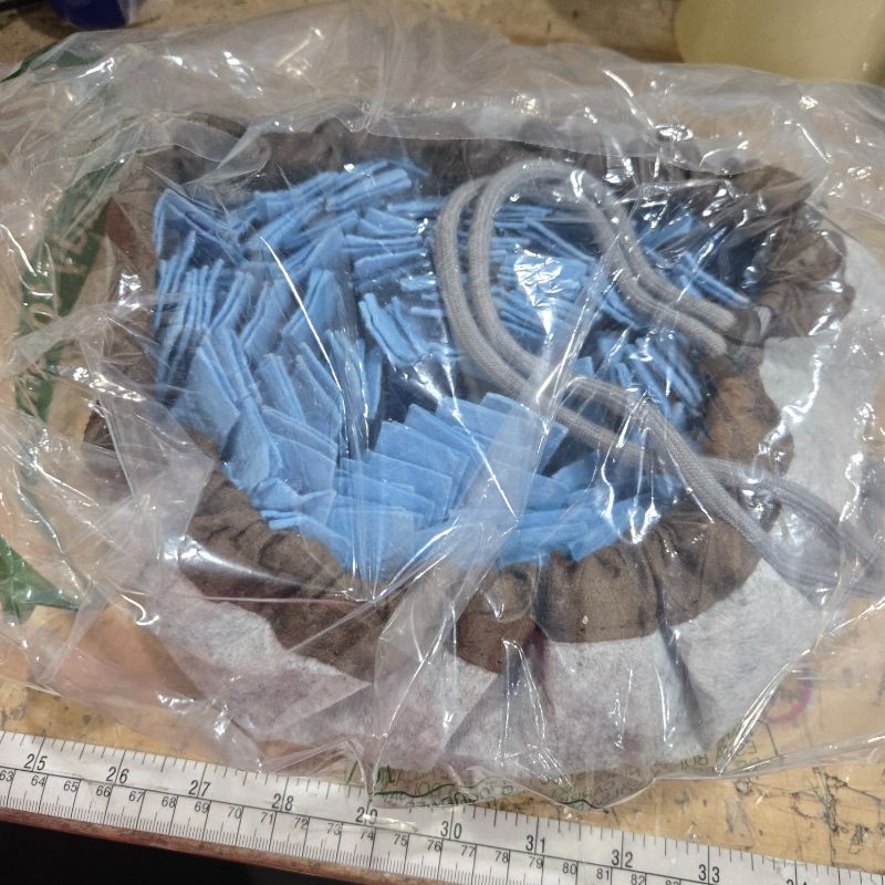 Photo 1 of ***USED*** PET ARENA Snuffle Mat for Dogs - Adjustable Interactive Puzzle Toy for Large & Small Breed Slow Feeder for Mental Stimulation & Stress Relief Encourages Natural Foraging Ideal for Indoor & Outdoor Use