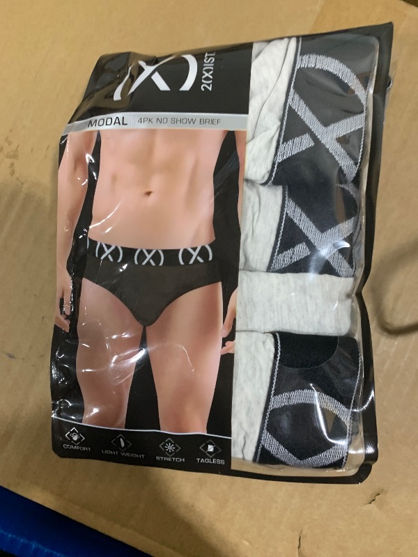 Photo 1 of 2(X)IST Men's (X) Modal 4-Pack No Show Brief