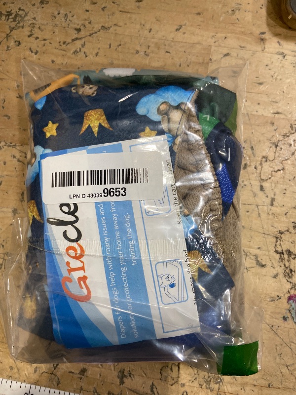 Photo 1 of 5 Pack Dog Diapers Male, Premium Belly Bands for Dogs, High Absorbing Male Dog Pee Wraps for Doggie in Incontinence or Excitable Urination and Training XS