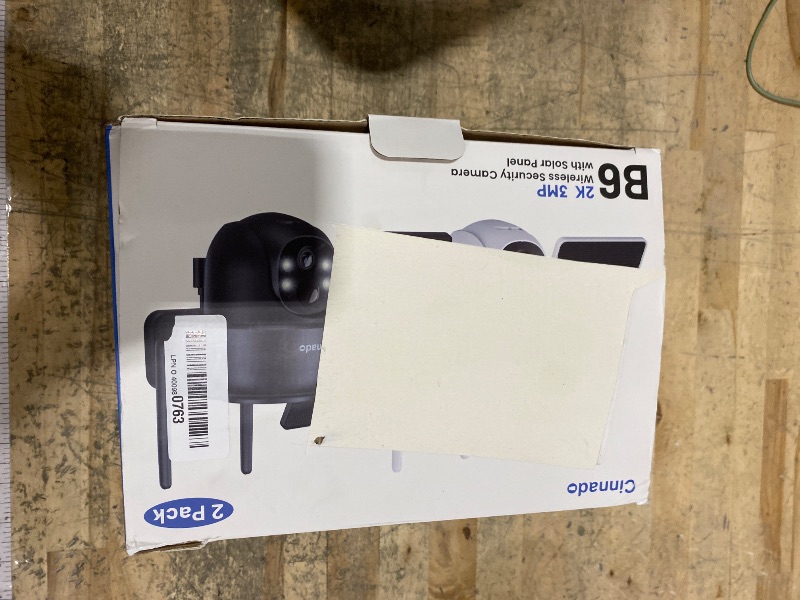 Photo 1 of 2K Cameras for Home Security-2.4G WiFi Outdoor Camera Wireless Solar/Battery Powered with solar panel, 360° Viewing, AI Human Detection, Color Night Vision, with SD Storage, Works with Alexa(2 Pack)