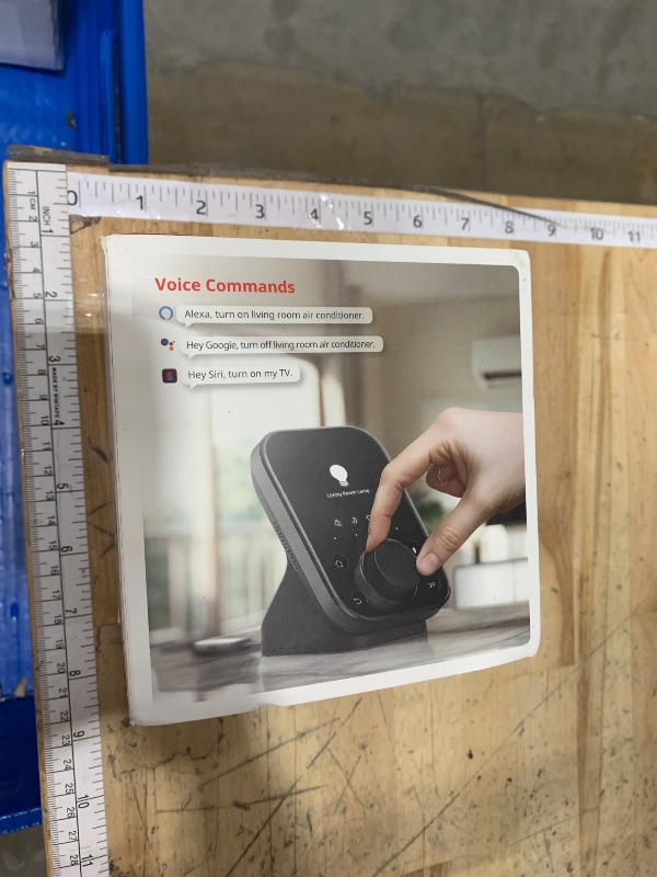 Photo 1 of **FACTORY SEALED** SwitchBot Hub 3 (3rd Gen), Smart Home Hub with 2.4" IPS Screen & Knob Control, WiFi Thermometer Hygrometer, IR Remote Hub (Matter/Bluetooth 200m), Alexa/Google/Apple Home Compatible