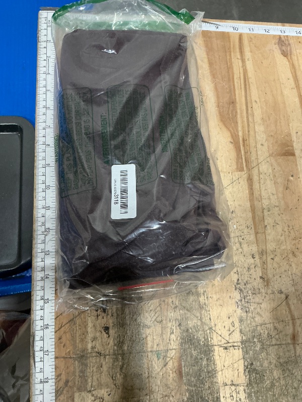 Photo 1 of **HAS COLOR FADING ** MIULEE Decorative Linen Euro Sham Pillow Covers 26x26 Dark Brown Boho Farmhouse ?Neutral Winter Couch Throw Pillows for Bed Pack of 2 Accent Modern Pillowcase Sofa Livingroom Home Decor