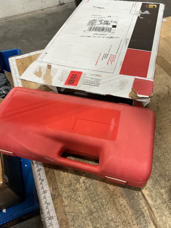 Photo 1 of **FOR PARTS/ MISSING ASSEMBLY PIECES** Muzata Custom Cable Railing Crimping Tool Hydraulic Crimper Hydraulic Crimping Tool for 1/8" Stainless Steel Cable Railing Kit Wire Rope Swaging Kit with Wire Cutter CR09 CK12