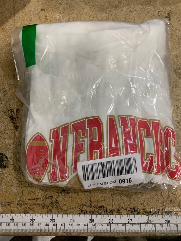 Photo 1 of ***SHIRT ONLY***Women's Football Team T-Shirts - Vintage & Casual Short Sleeve Tees for Fans White size: 2XL