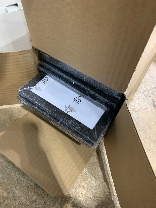 Photo 1 of 15 Pcs 5x7 Picture Frame, Black Wall Tabletop Display Photo Frames Collage for Home Decor