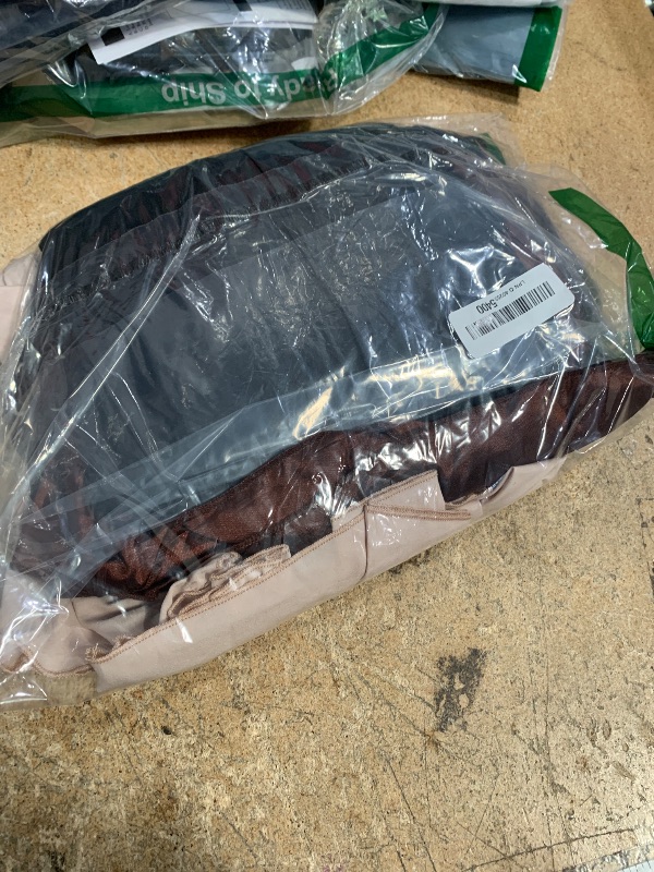 Photo 1 of (incomplete) Verceco Pirate Costume Women Outfit with Renaissance Pirate Shirt Skirt (Beige+Brown, M)