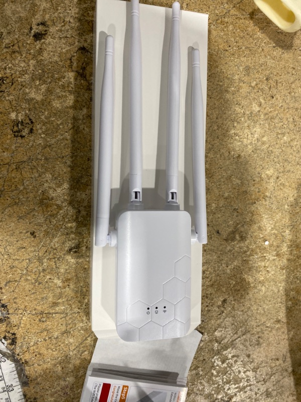 Photo 1 of 2025 WiFi Extender Internet Booster, 10000 Sq.ft Long Range Repeater Wireless Routers Amplifier, Mesh Wi-Fi 80% Faster | Broader Than Ever, Support More Network Devices at Home, 1-Tap Setup