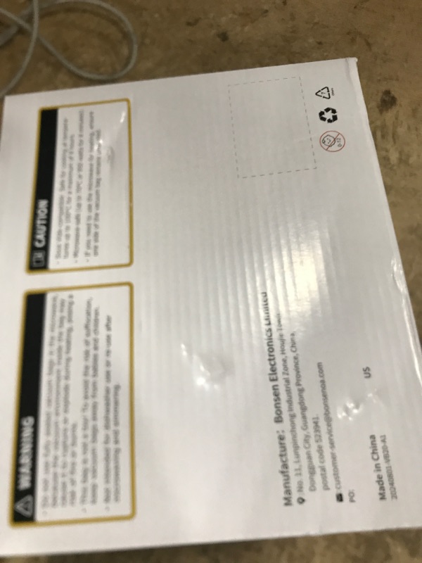 Photo 1 of [2025 Upgraded] Bonsenkitchen 6 Rolls 8" x 16' Vacuum Sealer Bags for Food with a Color Box, Easy to Store, Commercial Grade, BPA Free, Great for Food Storage or Sous Vide, VB20