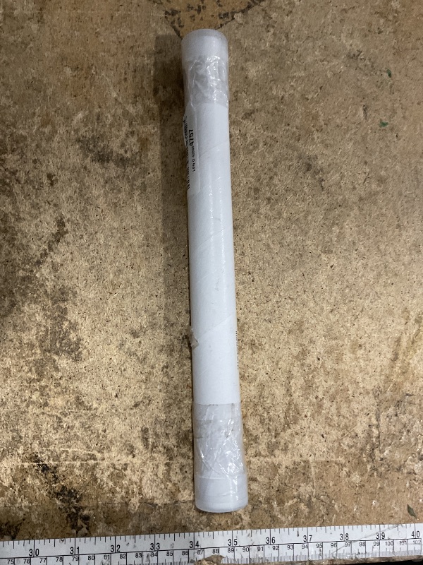 Photo 1 of 12 Inch Ceiling Fan Downrod Threaded, 1 Inch Outer Diameter Matte White Ceiling Fan Extension Rod (With Threads),Down Rods Compatible With Most Ceiling Fans,Easy Installation