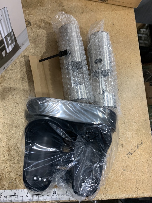 Photo 1 of [Upgraded Larger Capacity]Electric Salt and Pepper Grinder Set Tomentific, Automatic Pepper Mills with Easy-to-Carry Dual Charging Station and Adjustable Coarseness, LED Light, Stainless Steel