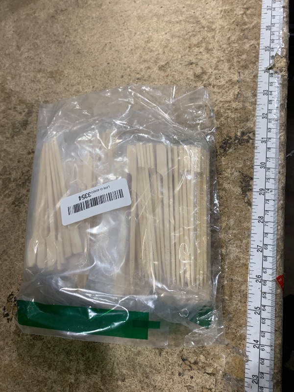 Photo 1 of 200 PCS Bamboo Skewers for Appetizers, 4.7 Inch Toothpicks, Cocktail Picks for Drinks, Fruit Kababs, Sausage, Barbecue Snacks, Natural Wooden Paddle Skewer Mini Food Sticks, Charcuterie Accessories