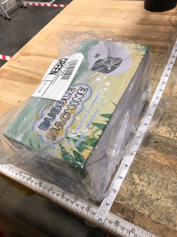 Photo 1 of **FACTORY SEALED** Bubble Machine, Automatic Bubble Blower for Kids, 18000+ Bubbles Per Minute with 2 Speed Settings, Battery/USB Powered Bubble Maker for Toddlers, Outdoor Birthday Parties, Weddings (White)