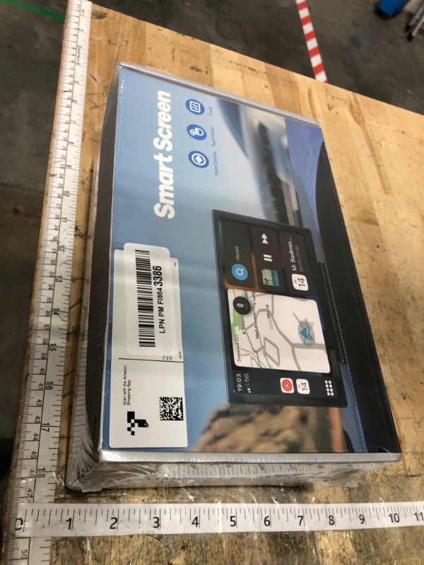 Photo 1 of **FACTORY SEALED** Topexplore Carplay Screen for Car, 9'' Wireless CarPlay & Android Auto- Upgrade Portable Touchscreen with Bluetooth, Mirror Link, Voice Control, Hands-Free Calling,Plug & Play Car Play Screen