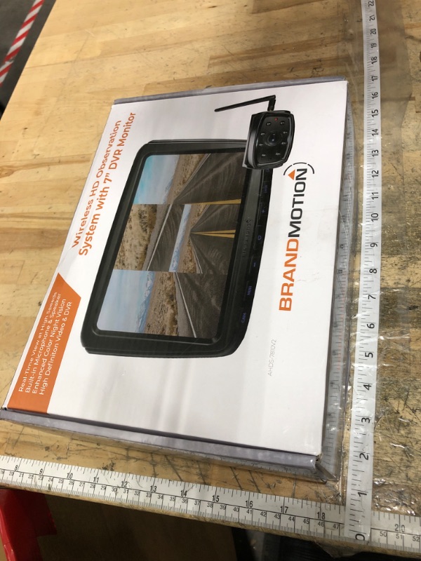 Photo 1 of Brandmotion Wireless Observation IR Camera System with 7? HD Monitor | Compatible with RAM 1500 (09-2018) and Heavy Duty (2010-Current) | ADHS-7810v2 | Edge to Edge Image Mirror | 12” x 8.5” x 3.5”
