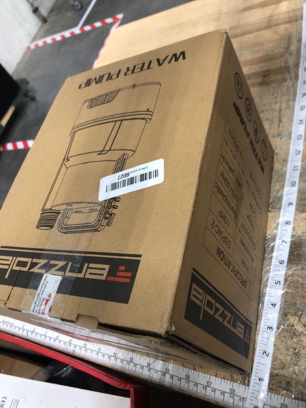 Photo 1 of **FACTORY SEALED** Tenzzola Sump Pump, 1/3 HP 2400GPH Submersible Utility Water Pump, Thermoplastic Portable Electric Water Removal Transfer Pump with 16.4FT Cord for Swimming Pool Basement Garden Pond Tubs Draining