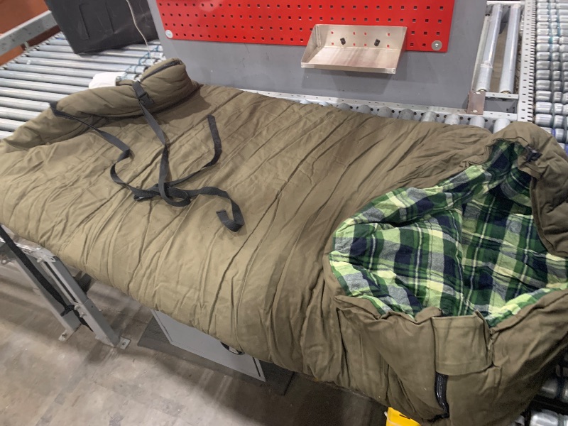 Photo 1 of *UNKNOWN SIZE* OLIVE GREEN SLEEPING BAG