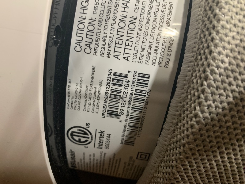 Photo 1 of *POWERS ON**BLUEAIR Air Purifiers for Large Rooms, Cleans 3,048 Sqft In One Hour, HEPASilent Smart Air Cleaner For Home, Pets, Allergies, Virus, Dust, Mold, Smoke - Blue Pure 211i Max