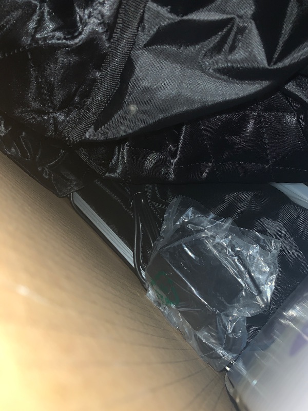 Photo 1 of *****************FOR PARTS ONLY-Parts missing******************
KASUE Infrared Sauna Box, Portable Steam Sauna Tent with 3L/1400W Steamer, 5-Layer Waterproof and Thermal Insulation, Folding Chair, for Home Steam Spa, Indoor & Outdoor(Black)