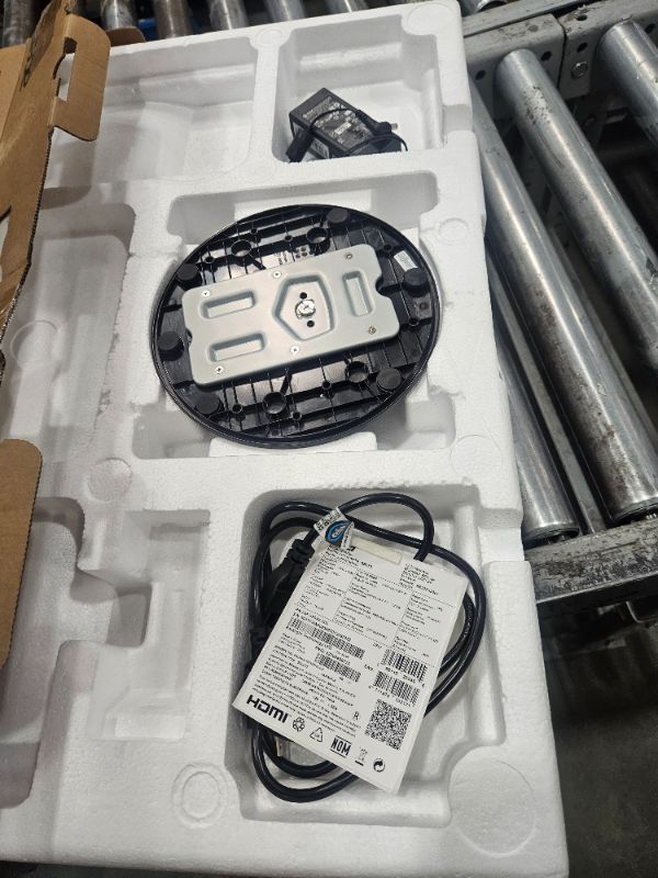 Photo 1 of ** BROKEN SCREEN, FOR PARTS ONLY ** acer SB270 G0bi 27" IPS Full HD (1920 x 1080) Ultra-Thin Zero-Frame Gaming Office Monitor | Adaptive-Sync Support (FreeSync Compatible) | Up to 120Hz Refresh | 1ms (VRB) | Tilt | HDMI & VGA Ports