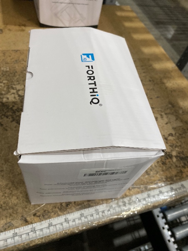 Photo 1 of *****FOR PARTS ONLY/ HAS A SHORT SO IT WON'T CHARGE ***** FORTHiQ Knee Massager Pro+ with Heat, Red Light and Vibration, 6-in-1, Dual-Wavelength - Cordless, Portable, Adjustable Straps, Easy to Use, Saves Your Settings