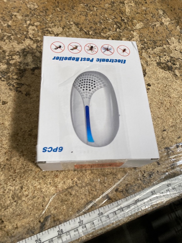Photo 1 of 2025 Upgraded Ultrasonic Repellent Indoor, Mouse Traps Insert Plug in, Pest Control Repellent Ant,Roach,Rodent, Mouse, Bugs, Mosquito, Spider, for Home, Office, Warehouse 6 Packs