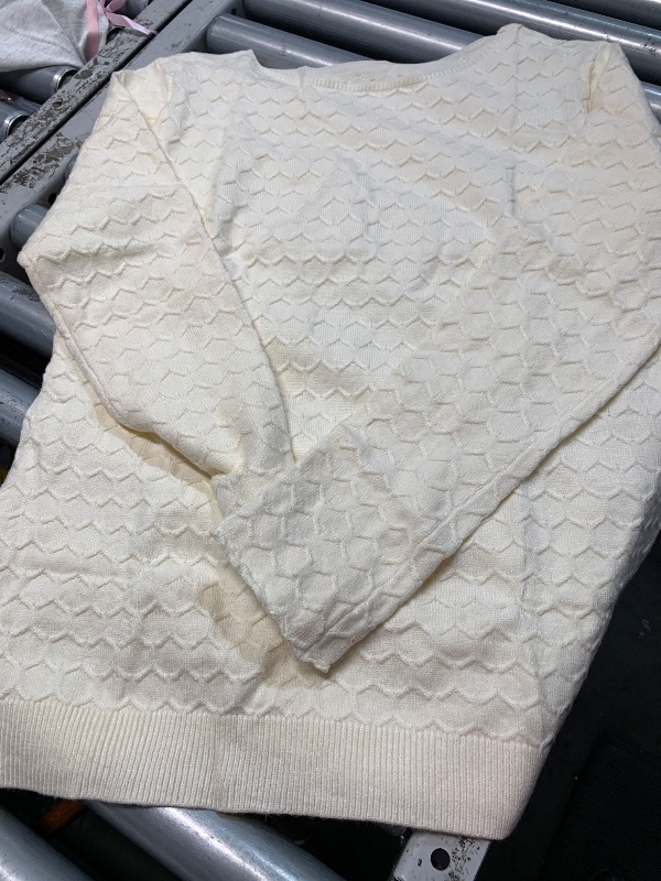 Photo 1 of (XXL)(used)(see images) Grlasen Women Fashion Autumn Winter Colorblock Pullover Knitting Sweater Round Neck Knitwear Tops